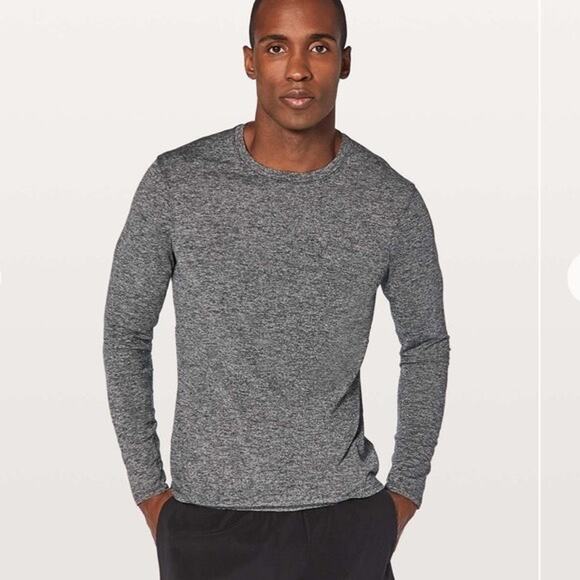 Lululemon Drysense Mesh LS dark gray - Picture 6 of 7